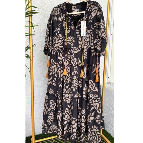 NWT Anthropology by Love Kyla Lia Dress with Tassels - Picture 3 of 17